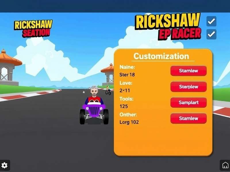 Rickshaw Customization Options